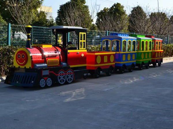 Railless train